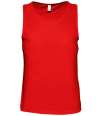11465 Justin SOL'S Justin Tank Top Red colour image